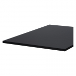 Elfen Ergodesk table top, 160 x 75 cm, matt black, anti-fingerprint surface