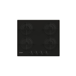 Candy CVW6BB pliidiraud Must Sisseehitatud 59.5 cm Gaas 4 tsoon(id)
