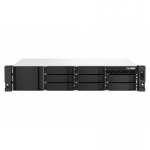 QNAP TS-864EU-8G v&otilde;rkup&auml;&auml;su- ja varundusserver NAS P&uuml;stik (2U) Intel&reg; Celeron&reg; 8 GB DDR4 0 TB QNAP Turbo System Must