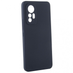 Evelatus Xiaomi 12 Lite Premium Soft Touch Silicone Case Midnight Blue