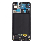 LCD LCD display +Touch Unit Samsung A505 Galaxy A50 Black (Service Pack)
