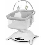Lionelo Bella Set - multimedia, multifunctional rocking chair 2 in 1 with gondola | Gray concrete