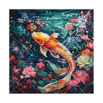 luca luca S Counted Cross Stitch Kit "Sea Life" 25x25cm SBU5032