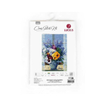 luca luca S Counted Cross Stitch Kit "Bouquet with Pansy" 25x36cm SB7030
