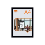 Nobo self-adhesive A4 magnetic frame, 2 pcs, black