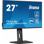 iiyama ProLite XUB2792UHSU-B6 PC lamekuvar 68,6 cm (27") 3840 x 2160 pikslit 4K Ultra HD LED Must