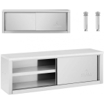 Royal Royal Catering Cabinet ścienna gastronomiczna with drzwiami przesuwanymi STAL 150 kg 150 x 40 x 50 cm