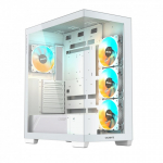 GIGABYTE C500 PANORAMIC STEALTH Midi Tower Valge