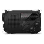 Philips TAR1609/00 raadio Kaasaskantav Analoog ja digitaal Must