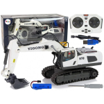 Lean Lean Cars Remote Controlled Excavator Caterpillar Wheels 2.4 G Pilot