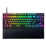 Razer Huntsman V3 Pro klaviatuur (QWERTY), Tenkeyless, RGB, must EU (RZ03-04980100-R3M1)