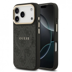 Arva Arva PU nahk 4G kuldne raam MagSafe kate iPhone 17 Pro jaoks Bl
