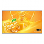 LG 55UH5Q-E infoekraan Digital signage lameekraan 139,7 cm (55") LCD WiFi 500 cd/m&sup2; 4K Ultra HD Must WebOS 24/7