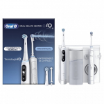 Oral-B iO6 & OxyJet T&auml;iskasvanud P&ouml;&ouml;rlev/v&otilde;nkuv hambahari Valge