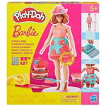 PLAY-DOH PLAY-DOH Barbie K&uuml;bar ja lokid, plasteli komplekt