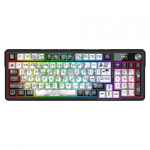 REDRAGON K719GF-RGB-PRO klaviatuur USB + RF Wireless + Bluetooth Must