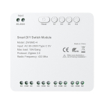 ZigBee ZigBee 4-kanaliga l&uuml;liti moodul pingevaba DC 32V kontaktiga Avatto ZWSMMD-4-250V