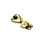 COB-pealamp COB-pealamp tagumise tulega, punane/must, 4003624, Heitech