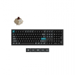 Keychron Q6 Ultra 8K klaviatuur Universaalne USB + RF Wireless + Bluetooth Must