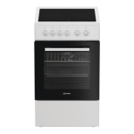 Indesit I5V8PMW pliit Eraldiseisev pliit Elektriline Keraamiline Valge
