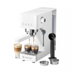 AMZCHEF CE-EM3131-WT Piston Coffee Maker (White)