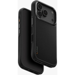 UNIQ Keva kate, m&otilde;eldud iPhone 18 Pro / 17 Pro, Magclick laadimine, must v&auml;rv