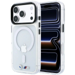 BMW M IML l&auml;ikiv metallist logo ja viimistlus MagSafe kaaneks iPhone 18 Pro Max / 17 Pro Max - l&auml;bipaistev