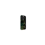 Evelatus Apple iPhone 15 Pro PC Customized Print Design Marble Dark Green