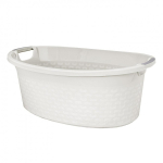 Branq Cotton oval bowl 60l. ancient white - 1460
