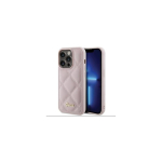 Guess Apple iPhone 15 Pro Max HC PU QUILTED METAL LOGO Pink