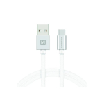 Swissten 71521203 USB-kaabel 1,2 m USB A USB C Valge