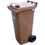 Container Container bucket for waste and garbage CERTIFICATES Europlast Austria - brown 240L BIO
