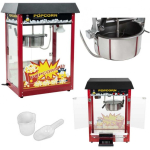 Royal Royal Catering popcorn machine with black roof