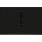 Siemens iQ500 ED851HQ26E pliidiraud Must Sisseehitatud 80 cm Tsooniga induktsioonplaat 4 tsoon(id) Sisseehitatud kapuuts
