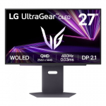 LG 27GX790A-B PC lamekuvar 68,6 cm (27") 2560 x 1440 pikslit 2K OLED-ekraan Must