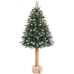 Artificial Artificial Christmas tree AmeliaHome Jasmine on a trunk, 220 cm