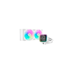 DeepCool LD240 Protsessor K&otilde;ik-&uuml;hes vedelikujahuti 12 cm Valge 1 tk