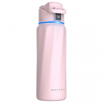 WaterH BOOST Chug Lid smart drink bottle, 946 ml, pink