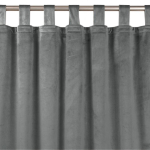 Kardin Kardin VILA grafiitv&auml;rvi, klassikaline, 10 cm, samet, paeltega, 530x175 HOMEDE