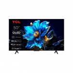 TCL T69C 50T69C teler 127 cm (50") 4K Ultra HD Nutiteleri funktsioon WiFi Metallik 350 cd/m&sup2;