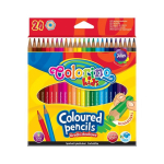 Patio v&auml;rvilised pliiatsid Colorino Kids, 24 v&auml;rvi