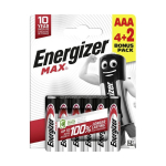 Energizer MAX AAA (LR03) 6tk