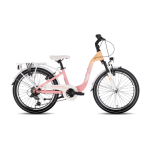Laste Laste jalgratas TABOU Queen 20, korall-valge
