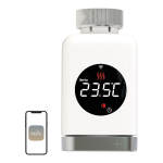 MOES TRV 801 ZigBee termostaatpea