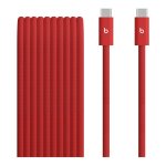 Apple 240 W USB-C kuni USB-C punutud kaabel 3 m - Kiire punane |