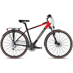 Tabou Kinetic 3 jalgratas must-punane-M / 19" (Suurus: M / 19")