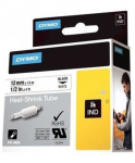 DYMO heat shrink tubing 12x1.5mm black / white