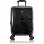 Heys Black Leopard Fashion Spinner 53 cm suitcase