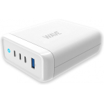 Wave 100 W USB charging station, 3x USB-C + 1x USB-A, white