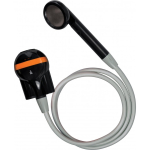 Fuj:tech rechargeable camping and cabin shower
